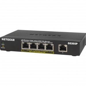 Netgear GS305P-100NAS 5-port Poe Gigabit Ethernet Unmanaged Switch