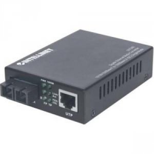 Intellinet 507349 Gigabit Single-mode Sc Media Converter