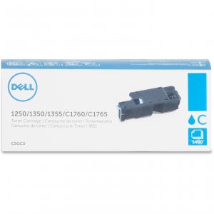 Aerohive C5GC3 Dell Toner, , Cyan, 1,400 Pg Yield Aka 331-0723