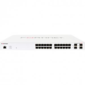 Fortinet FS-124E-POE L2+ Managed Poe Switch - 24x Ge Rj45 Ports, 4x Ge