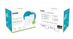 D-link DHP-601AV Powerline Av2 1000 Gigabit Starter Kit