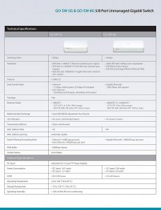 D-link GOSW8G Go-sw-8g 8-port Unmanaged Gigabit Desktop Switch