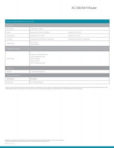 D-link DHDIR882US Rt Dir-882-us Wireless Ac2600 High Power Wi-fi Gigab