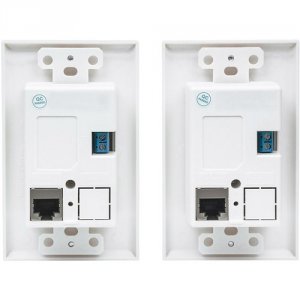 Manhattan 207607 Hdmi Cat5ecat6 Extender Wallplate