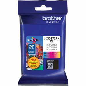 Original Brother LC30173PK Ink Cartridge - Cyan, Magenta, Yellow - Ink