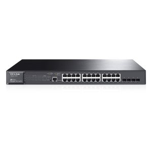 Tplink T2600G-28MPS Jetstream 24-port Gigabit L2 Managed Poe+ Swith W 