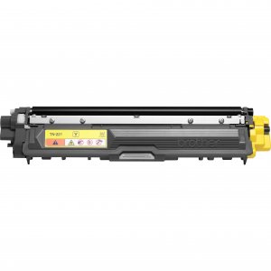 Original Brother TN221Y Yellow Toner Cartridge - Laser - Standard Yiel