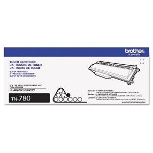 Original Brother TN780 Mono Laser Black Toner Cartridge - Laser - High