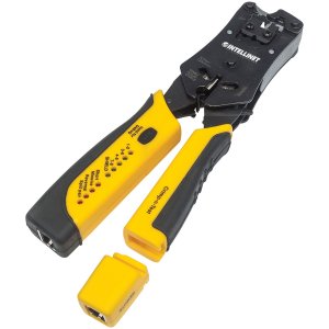 Intellinet 780124 All-in-one Professional Modular Crimping Tool With C