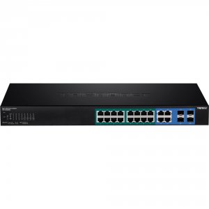 Trendnet TPE-1620WS 16-port Gigabit Web Smart Poe+ Switch + 4 Shared P