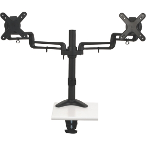 Tripp RA37551 Tripplite Dual Full Motion Flex Arm Desk Clamp For 13 To