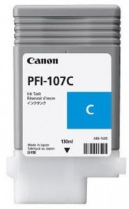 Axis 6706B001AA Canon Pfi-107bk Cyan Ink Tank 130ml