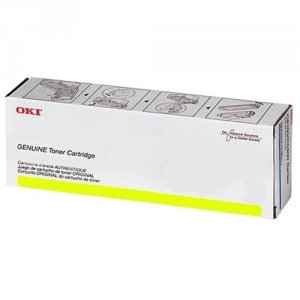 Original Okidata 45396221 Oki Yellow Toner Cartridge (10000 Yield)