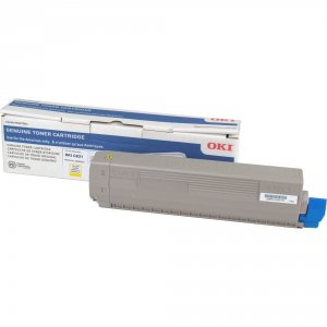 Microsoft 44844509 Oki Yellow Toner Cartridge (10000 Yield)