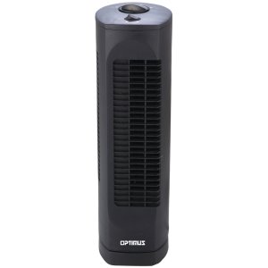 Optimus F-7300 17 In. Desktop Ultra Slim Oscillating Tower Fan-black