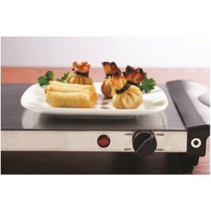 Brentwood BF-315 Triple Buffet Server W Warming Tray