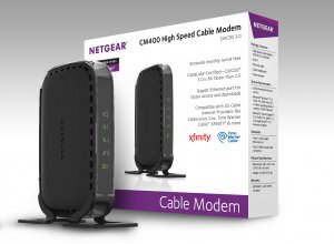 Netgear CM400-100NAS Docsis 3.0 High Sp Cable Modem