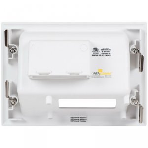 Datacomm 45-0024-WH 45-0024-wh Recessed Pro-power Kit With Duplex Rece