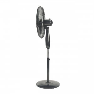 Optimus F-1872BK F-1872bk 18 Oscillating Stand Fan With Remote