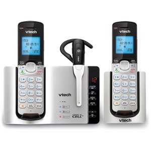 Vtech RA30928 Dect 6.0 Connect-to-cell 2-handset Phone System  Cordles