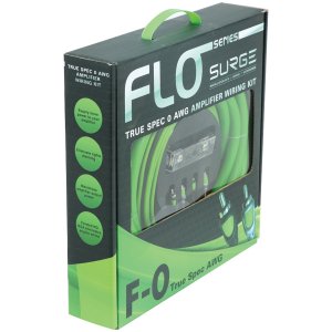 Surge F-0 F-0 Flo Series Amp Installation Kit (0 Gauge, 5,000 Watts)