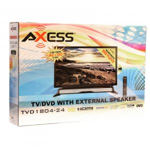 Axess AXESS 24 In Hd Tv Dvd Combo Wexternal Soundbar Speaker Sd Card A