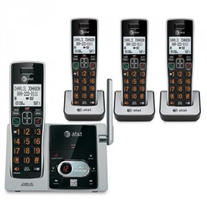 American ATT-CL82413 4 Handset Answering System Cid