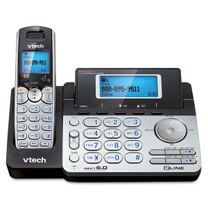 At&t DS6151 2-line  Dect  Cid Dect 6.0  Dual Caller Id  Dual Keypad  A