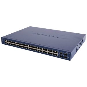 Netgear GS748T-500NAS 48 Port Gigabit Smart Mgd. Switch 4 Sfp