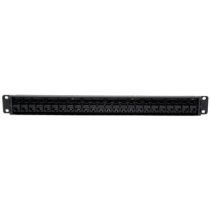 Tripp N254-024 24-port Cat6 Cat5 Patch Panel Feed Through Rackmount 56