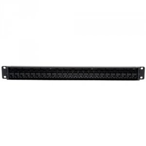 Tripp N254-024 24-port Cat6 Cat5 Patch Panel Feed Through Rackmount 56