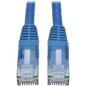 Tripp  1ft Cat6 Gigabit Snagless Molded Patch Cable Rj45 M-m Blue 1' 5