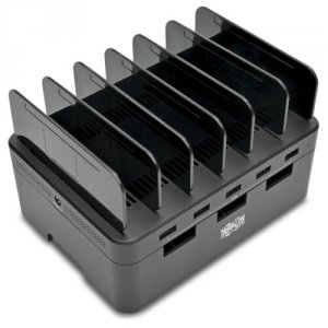 Tripp U280005ST 5-port Usb Fast Charging Station Hub Device Organizer 