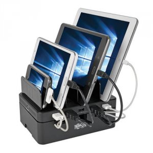 Tripp U280005ST 5-port Usb Fast Charging Station Hub Device Organizer 