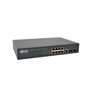 Tripp 9V7777 8-port Gigabit Ethernet Switch L2 Web-smart Managed Poe+ 