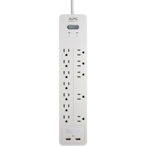 Apc PH12U2W Apc Home Office Surgearrest 12 Outlets With 2 Usb Charging