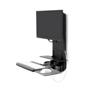 Ergotron 61-080-085 Styleview Sit-stand Vertical Lift,patient Room (bl