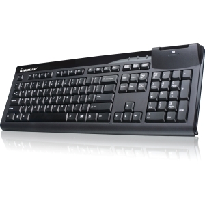 Iogear GKBSR201 104-key Keyboard With Integrated Smart Card Reader Is 