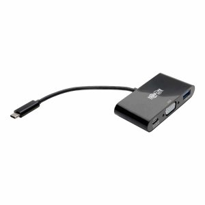 Tripp U444-06N-VUB-C Usb C To Vga Multiport Adapter Wusb Hub Pd Chargi