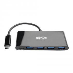 Tripp U460-004-4AB-C Usb C Hub Adapter W 4x Usb-a  Usb C Pd Charging B