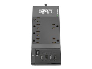 Tripp TLP66USBR Surge Protector Power Strip 6-outlet W4 Usb Chargingsy