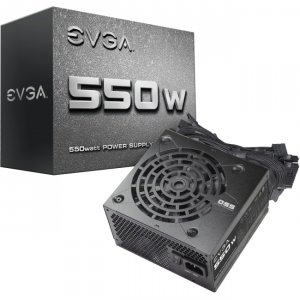 Evga 100-N1-0550-L1 Power Supply 100-n1-0550-l1 550w +12v 120mm Sleeve