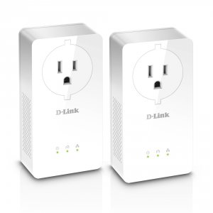 D-link DHP-P701AV Powerline Av2 2000 Gigabit Network Kit W Passthrough