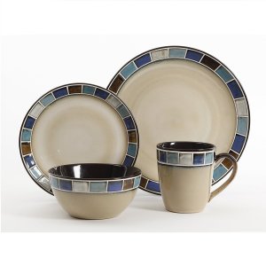 Gibson 114339.16R Azul 16pc Dinnerware Set