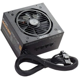 Evga 110BQ0600K1 Power Supply 110-bq-0600-k1 600w 80+ Bronze Semi Modu