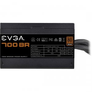 Evga 100BR0700K1 Power Supply 100-br-0700-k1 700 Br 700w 80+bronze 12v