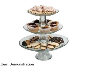 Anchor 86616L13 Presence 3tier Platter Set