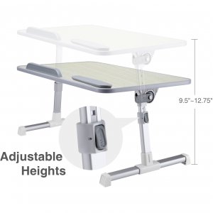 Siig CE-MT2J12-S1 Adjustable  Laptop Bed Desk