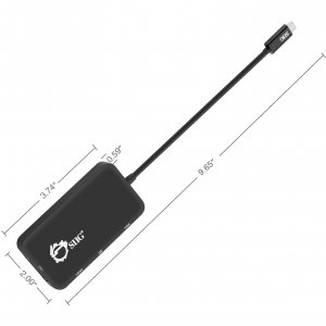 Siig CBTC0611S1 Accessory Cb-tc0611-s1 Usb-c To Dvivgadphdmi Multiport