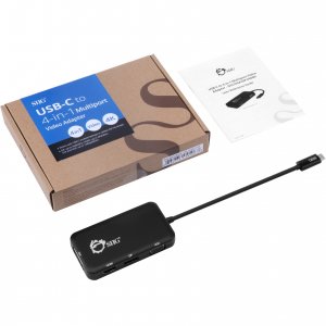 Siig CBTC0611S1 Accessory Cb-tc0611-s1 Usb-c To Dvivgadphdmi Multiport